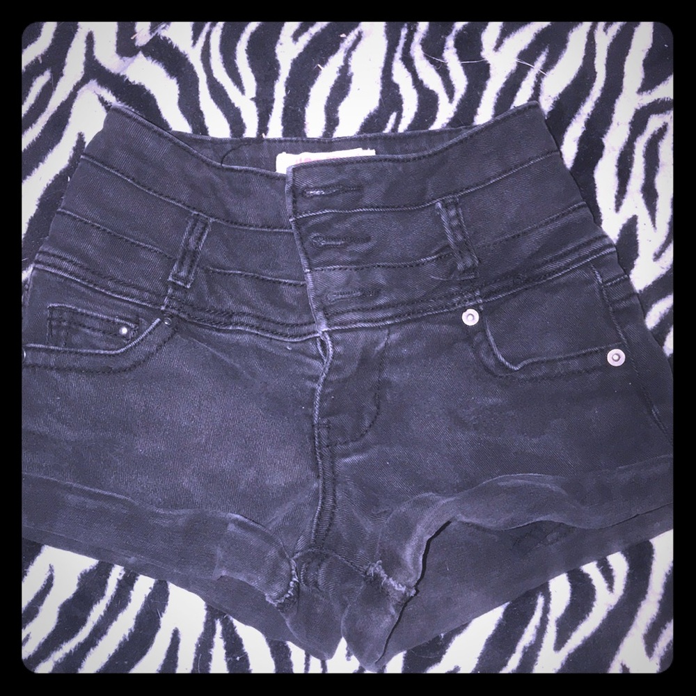 High waisted shorts